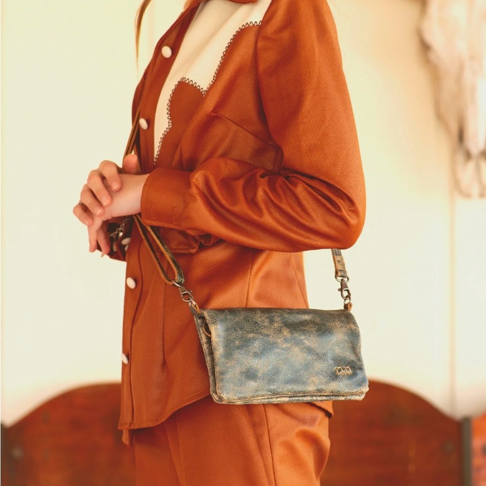 NWT Bed Stu Cadence Wallet Wristlet Crossbody